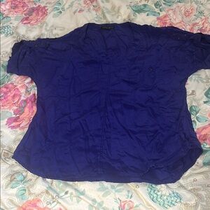 Excuse the wrinkles! Silk luxury top